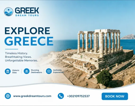 Meteora Delphi Tour & Half Day Tour in Sounion Explore the Best of Greece in One Unforgettable Journey